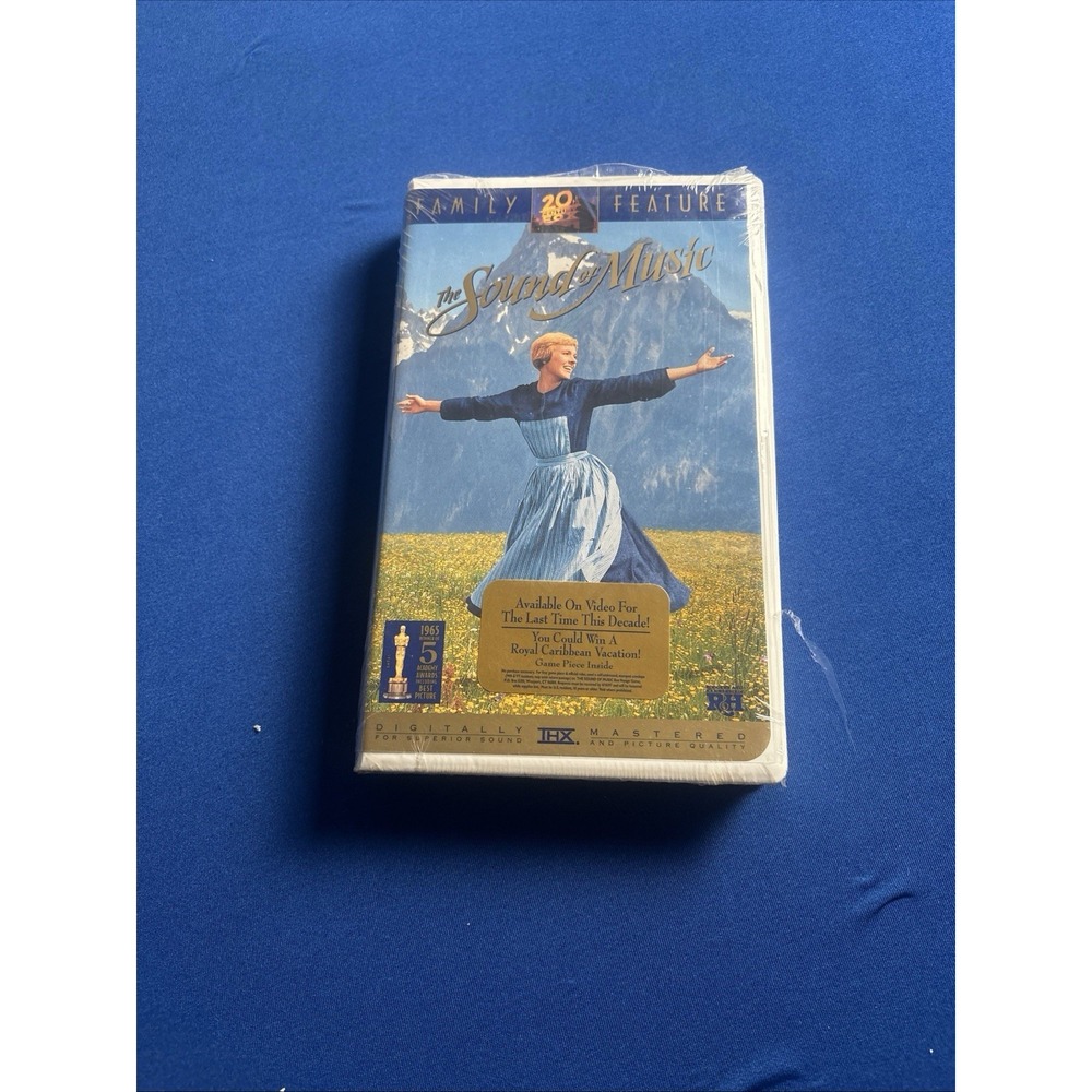 NEW SEALED The Sound of Music 1996 VHS Video Cassette Tape Vintage 17017
